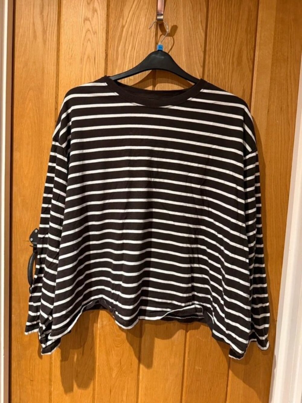 Brown stripy top
